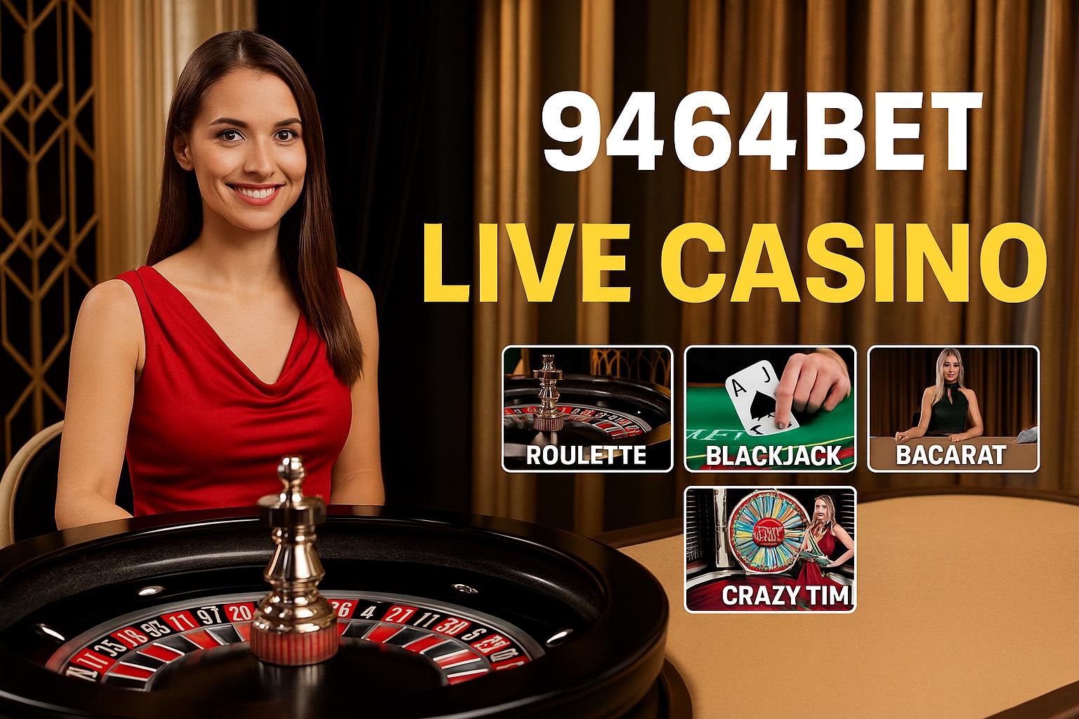 O 9464BET Live Casino lança promoções regularmente