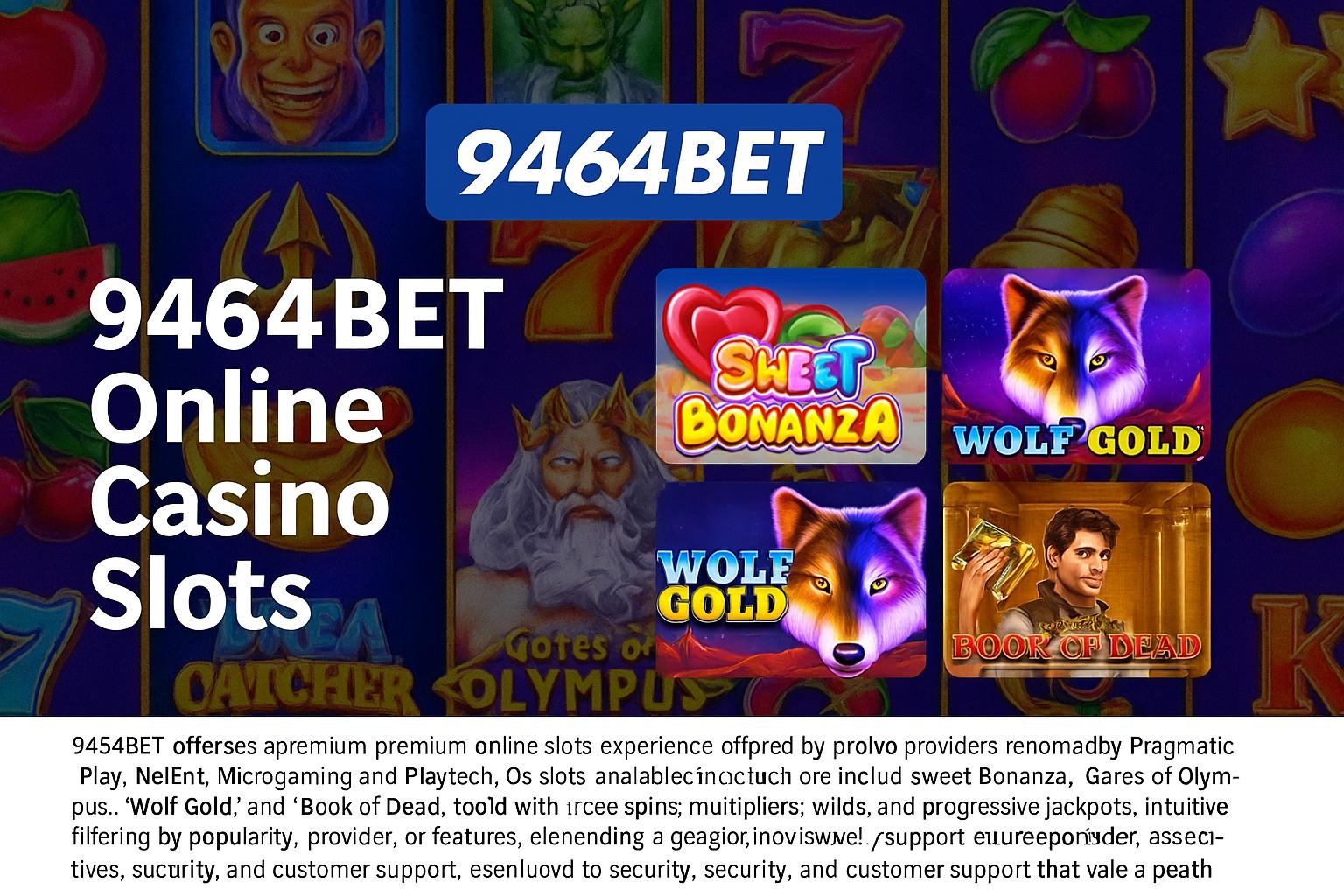 Jogos de Slot no Casino Online 9464BET